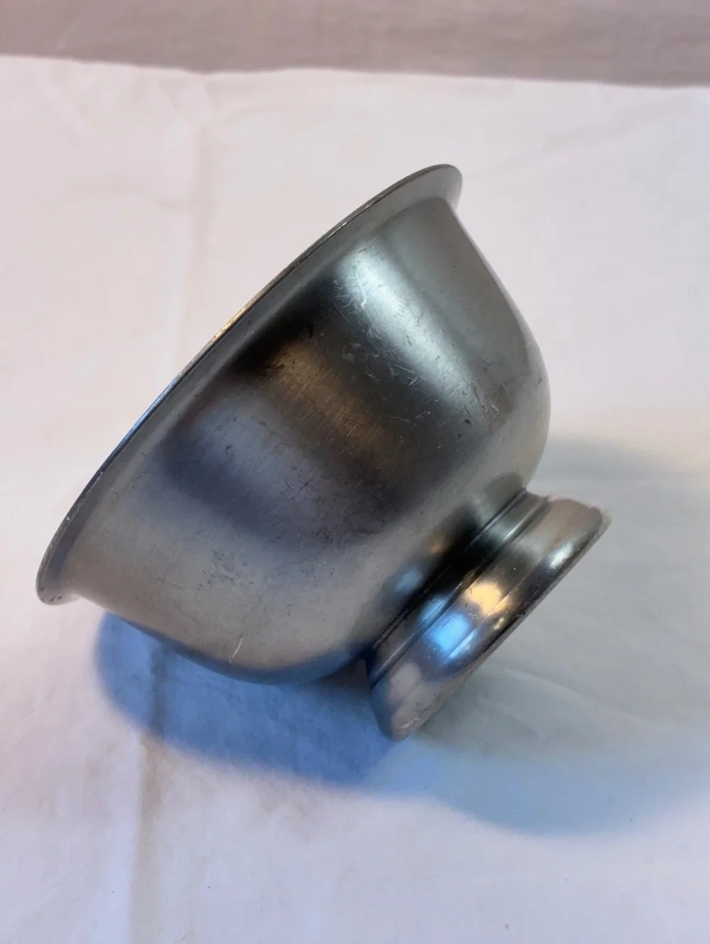Vintage Pewter Footed Bowl
